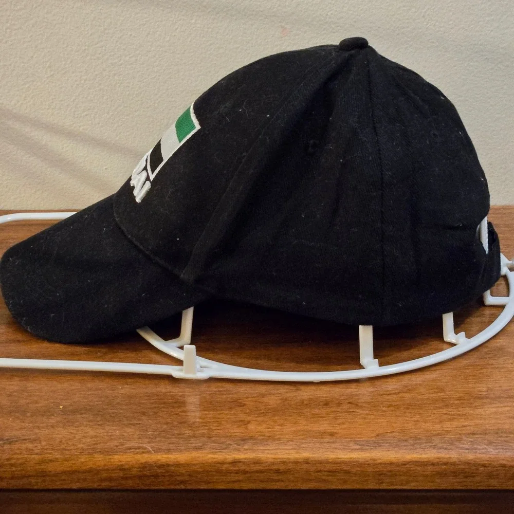 Dubai United Arab Emirates UAE Flag Embroidered Black Cotton Baseball Cap Hat